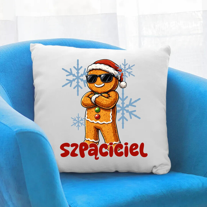 Świąteczny szponciciel - poduszka na prezent