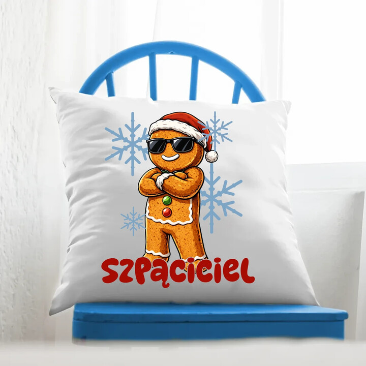 Świąteczny szponciciel - poduszka na prezent