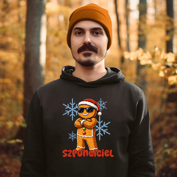Świąteczny szponciciel - męska bluza na prezent