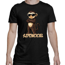 Szponciciel - męska koszulka na prezent