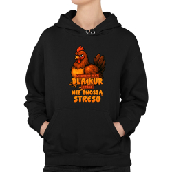 Weekend jest dla kur, które nie znoszą stresu - damska bluza na prezent
