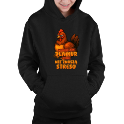Weekend jest dla kur, które nie znoszą stresu - dziecięca bluza na prezent