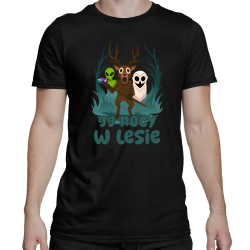 99 nocy w lesie - męska koszulka na prezent - dla fanów gry Roblox