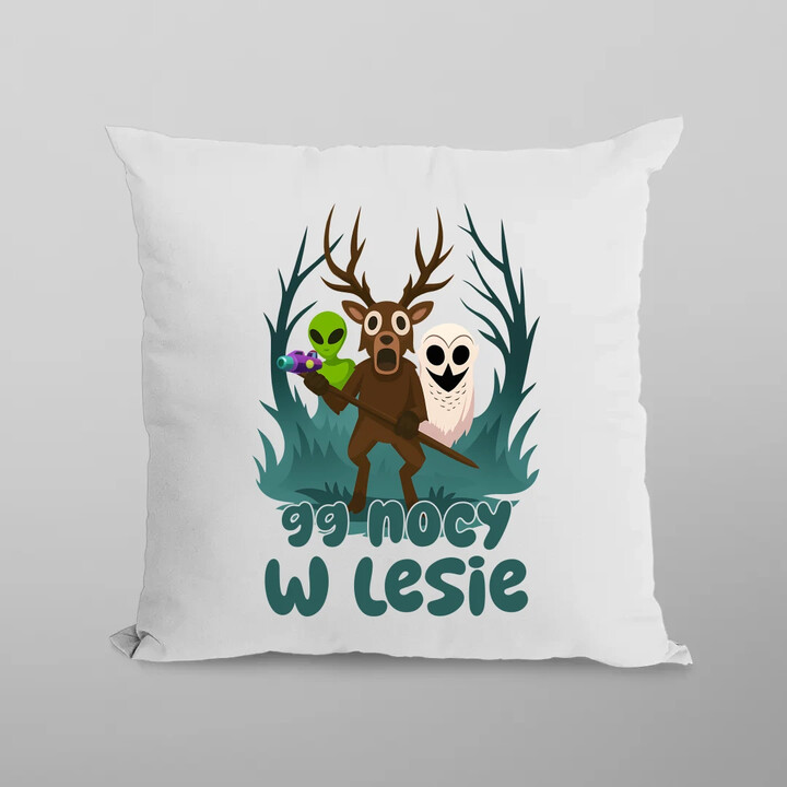 99 nocy w lesie - poduszka na prezent - dla fanów gry Roblox