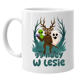 99 nocy w lesie - kubek na prezent - dla fanów gry Roblox