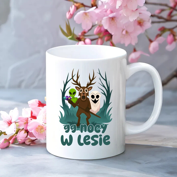 99 nocy w lesie - kubek na prezent - dla fanów gry Roblox