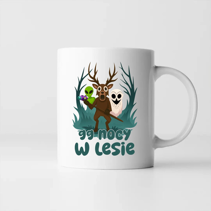 99 nocy w lesie - kubek na prezent - dla fanów gry Roblox
