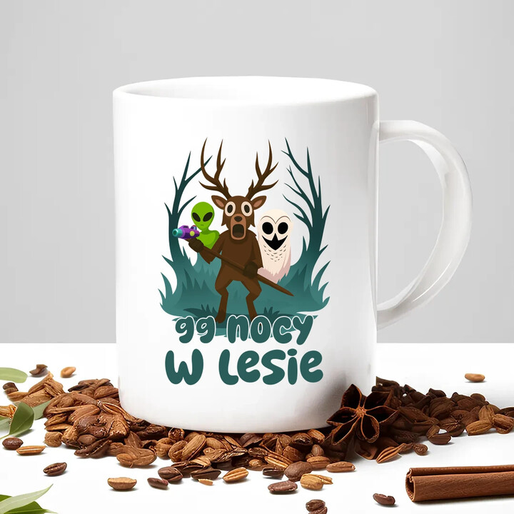 99 nocy w lesie - kubek na prezent - dla fanów gry Roblox