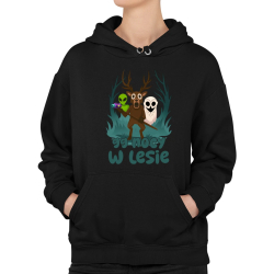 99 nocy w lesie - damska bluza na prezent - dla fanów gry Roblox