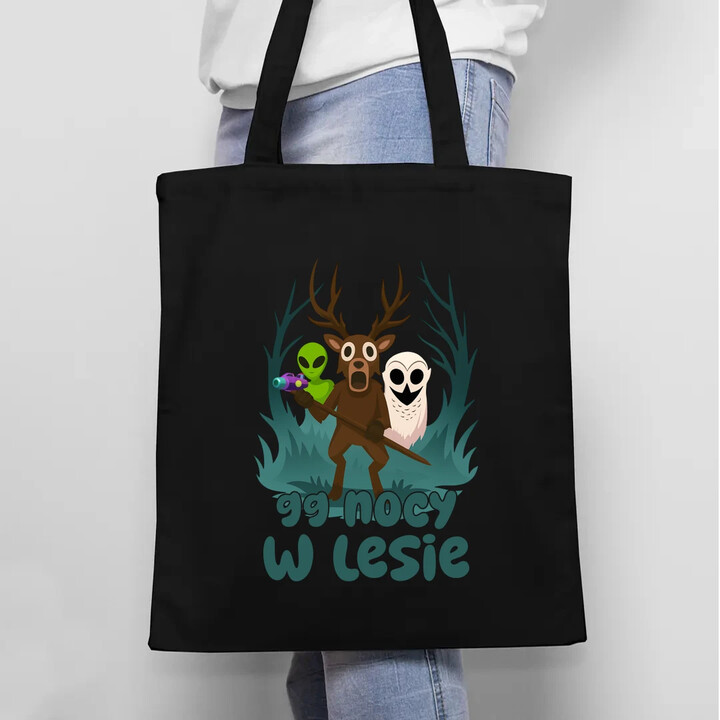 99 nocy w lesie - torba na prezent - dla fanów gry Roblox