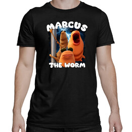 Marcus the worm - męska koszulka na prezent
