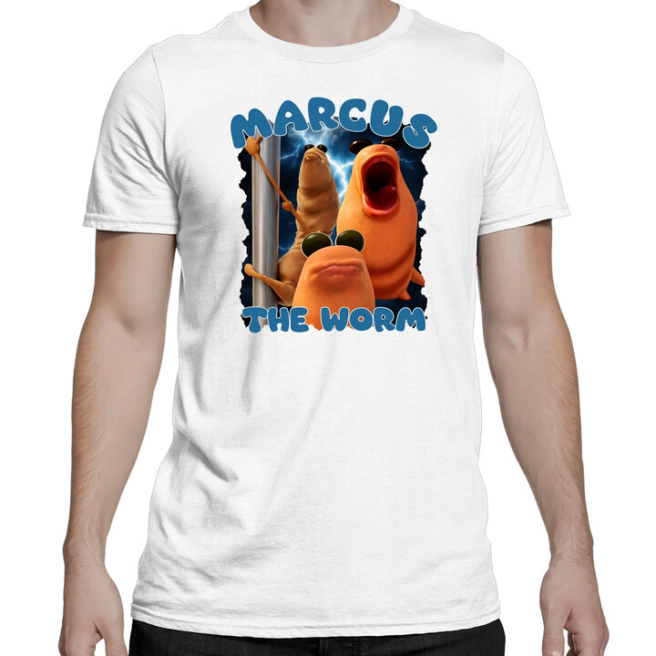 Marcus the worm - męska koszulka na prezent
