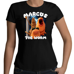 Marcus the worm - damska koszulka na prezent