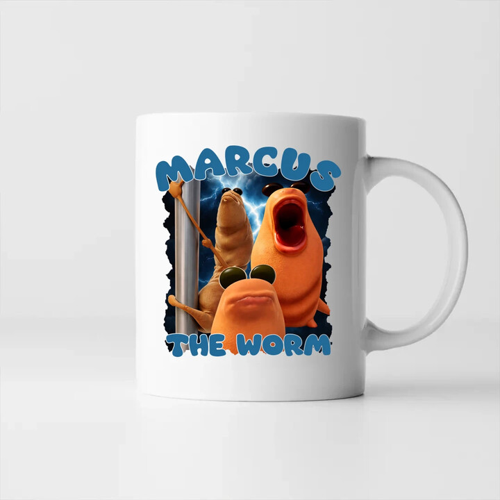 Marcus the worm - kubek na prezent