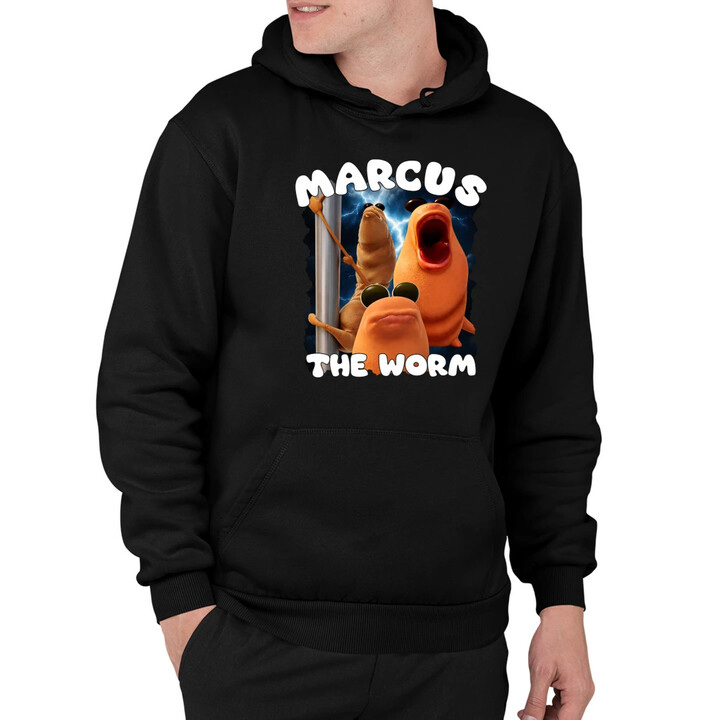Marcus the worm - męska bluza na prezent