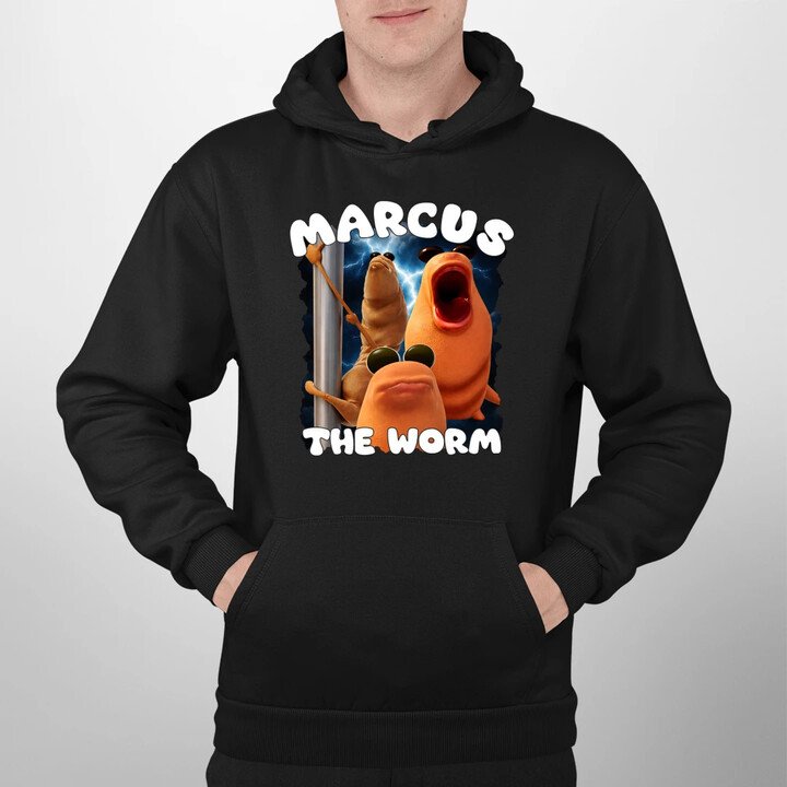 Marcus the worm - męska bluza na prezent