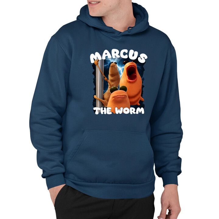 Marcus the worm - męska bluza na prezent