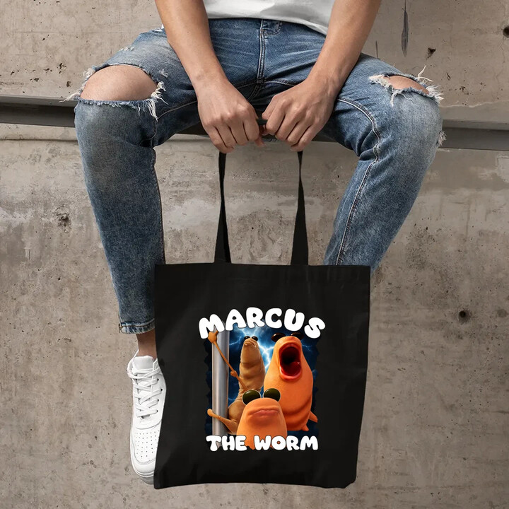 Marcus the worm - torba na prezent