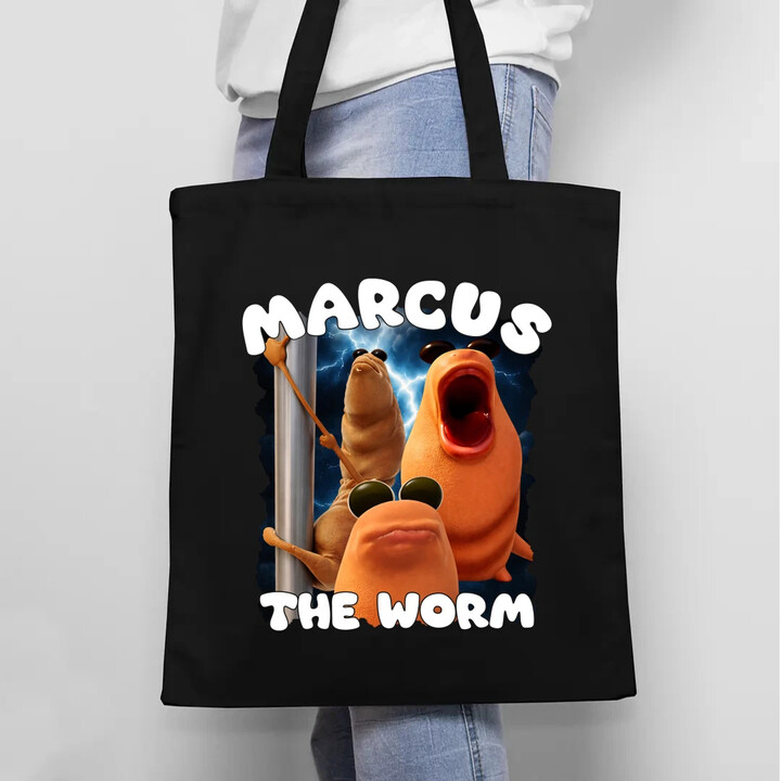 Marcus the worm - torba na prezent