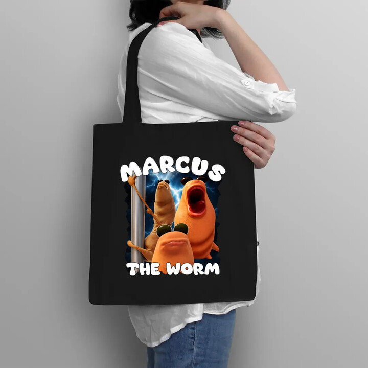 Marcus the worm - torba na prezent