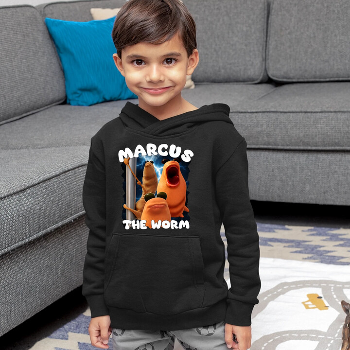 Marcus the worm - dziecięca bluza na prezent