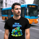 Steve 67 - Six Seven - męska koszulka na prezent - inspirowane Minecraft
