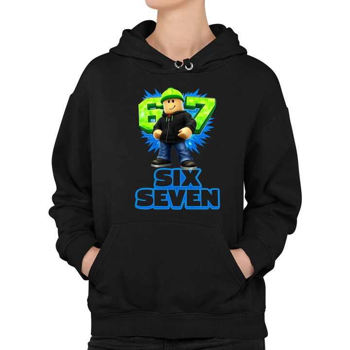 Six Seven 67 - damska bluza na prezent - inspirowane Roblox
