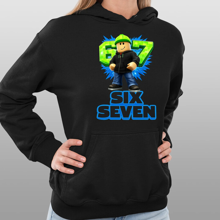 Six Seven 67 - damska bluza na prezent - inspirowane Roblox