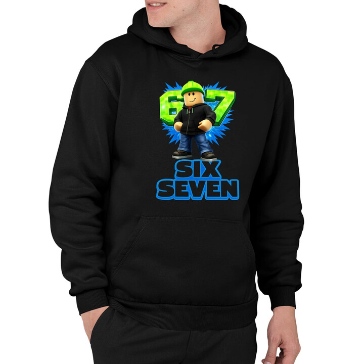 Six Seven 67 - męska bluza na prezent - inspirowane Roblox