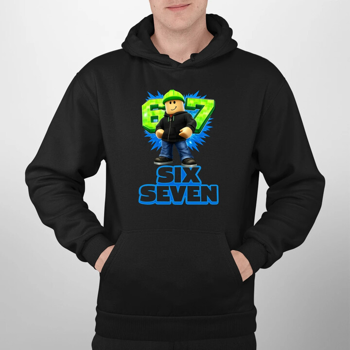 Six Seven 67 - męska bluza na prezent - inspirowane Roblox
