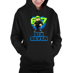 Six Seven 67 - dziecięca bluza na prezent - inspirowane Roblox
