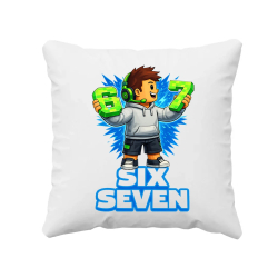 67 - Six Seven - poduszka na prezent - inspirowane Roblox