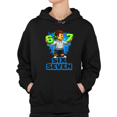 67 - Six Seven - damska bluza na prezent - inspirowane Roblox