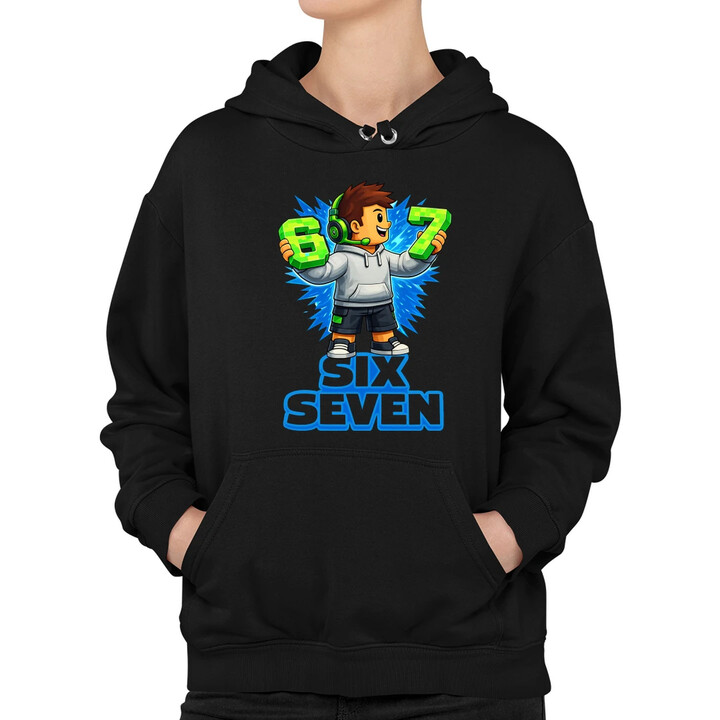 67 - Six Seven - damska bluza na prezent - inspirowane Roblox