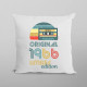 Original - best of' 1966 (60lat) - poduszka na prezent