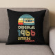 Original - best of' 1966 (60lat) - czarna poduszka na prezent
