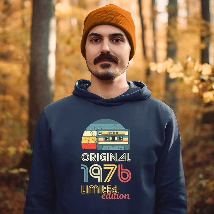 Original - best of' 1976 (50lat) - męska bluza na prezent