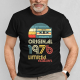 Original - best of' 1976 (50lat) - męska koszulka na prezent