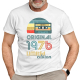 Original - best of' 1976 (50lat) - męska koszulka na prezent
