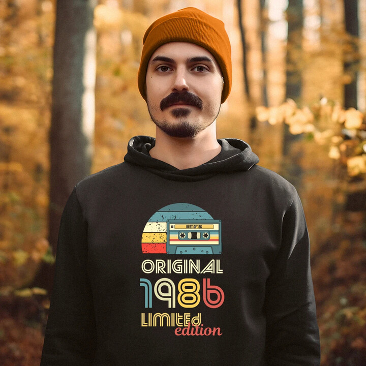 Original - best of' 1986 (40lat) - męska bluza na prezent