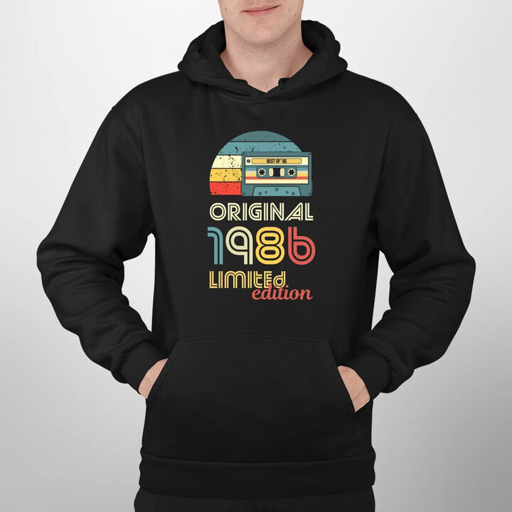 Original - best of' 1986 (40lat) - męska bluza na prezent