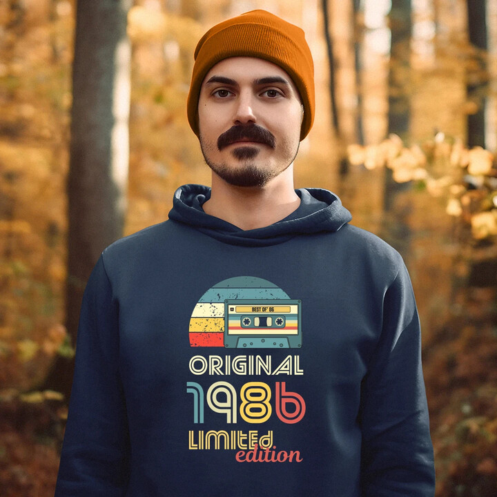 Original - best of' 1986 (40lat) - męska bluza na prezent