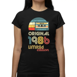 Original - best of' 1986 (40lat) - damska koszulka na prezent