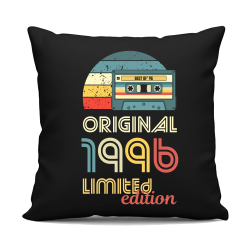 Original - best of' 1996 (30lat) - czarna poduszka na prezent