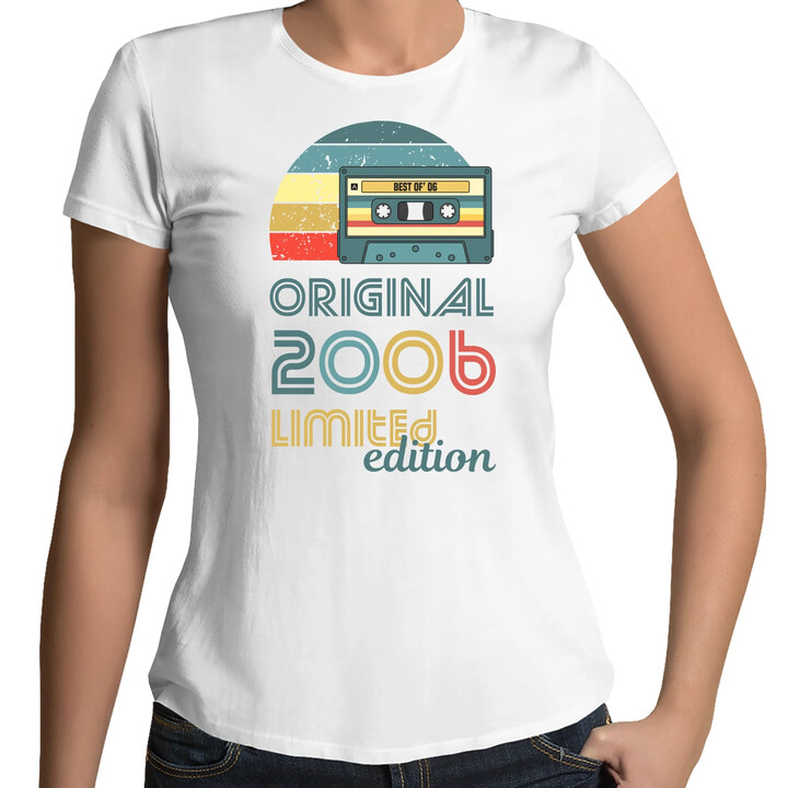 Original - best of' 2006 (20lat) - damska koszulka na prezent