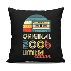 Original - best of' 2006 (20lat) - czarna poduszka na prezent