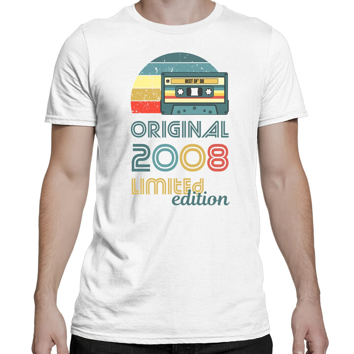 Original - best of' 2008 (18lat) - męska koszulka na prezent