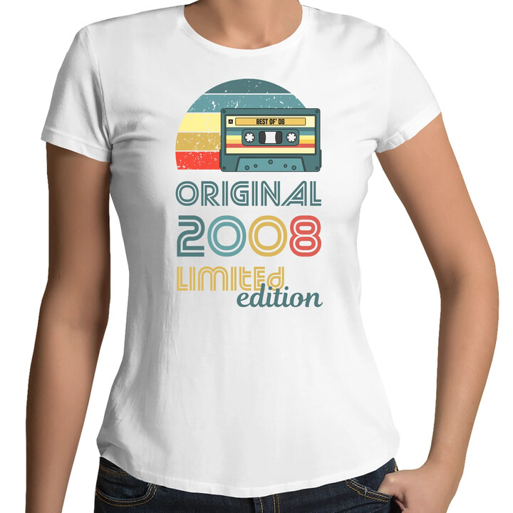 Original - best of' 2008 (18lat) - damska koszulka na prezent