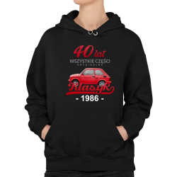 40 Lat Wszystkie części oryginalne Klasyk od 1986 - damska bluza na prezent