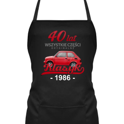 40 Lat Wszystkie części oryginalne Klasyk od 1986 - fartuch na prezent